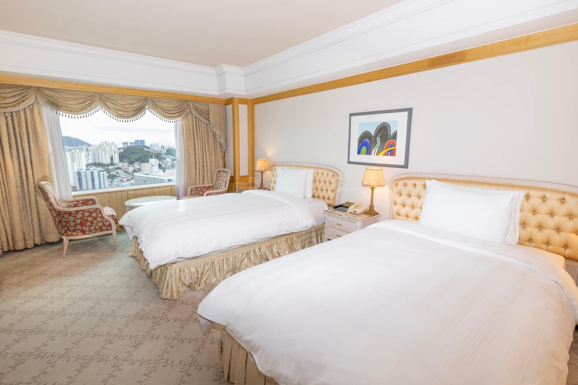 Lotte Hotel Busan Exterior foto Deluxe Room