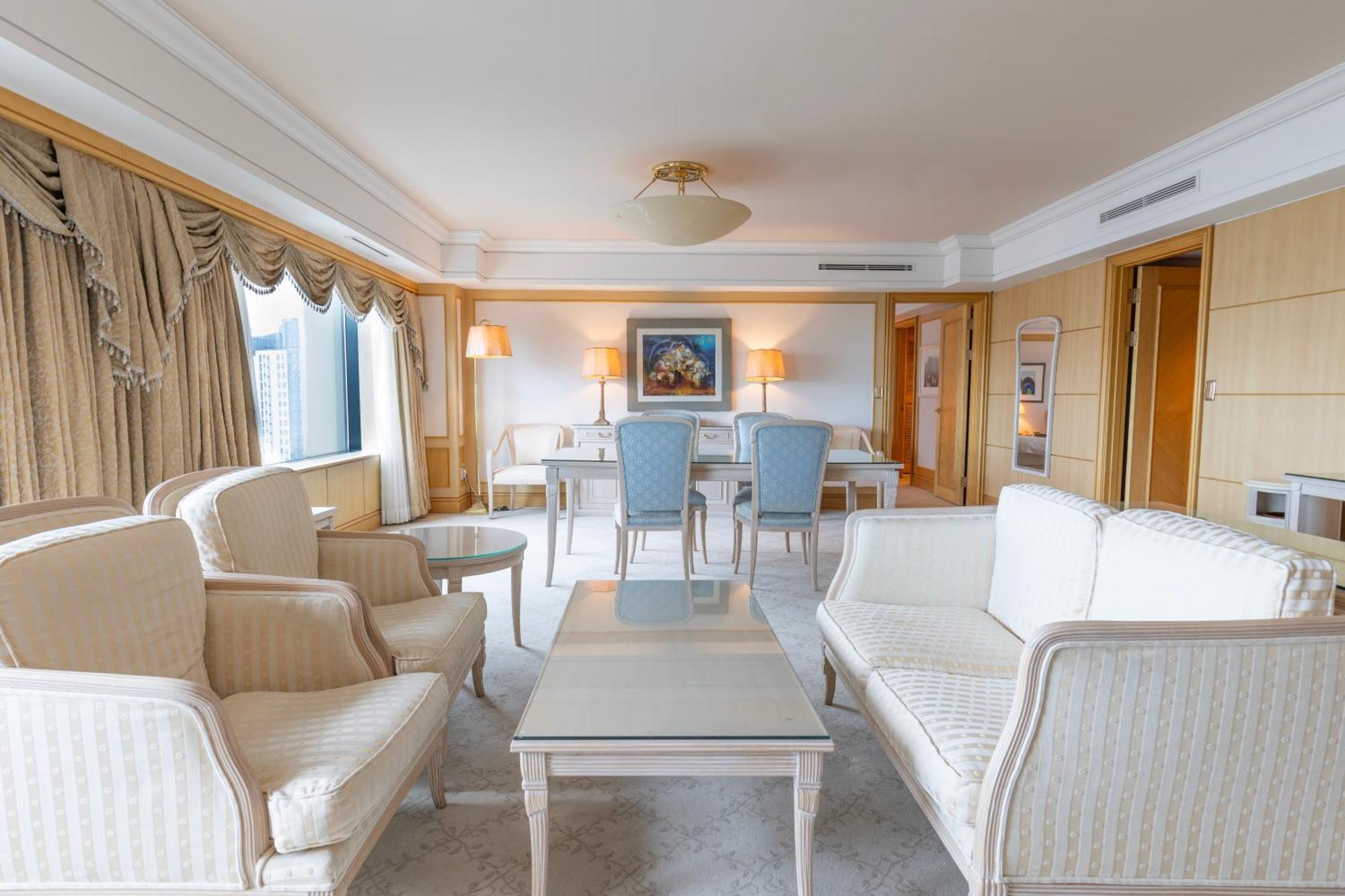 Lotte Hotel Busan Exterior foto A suite at the hotel